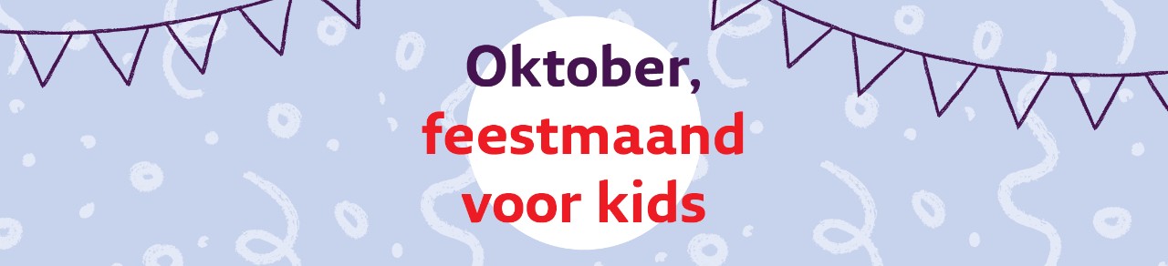 Oktober, feestmaand voor kids